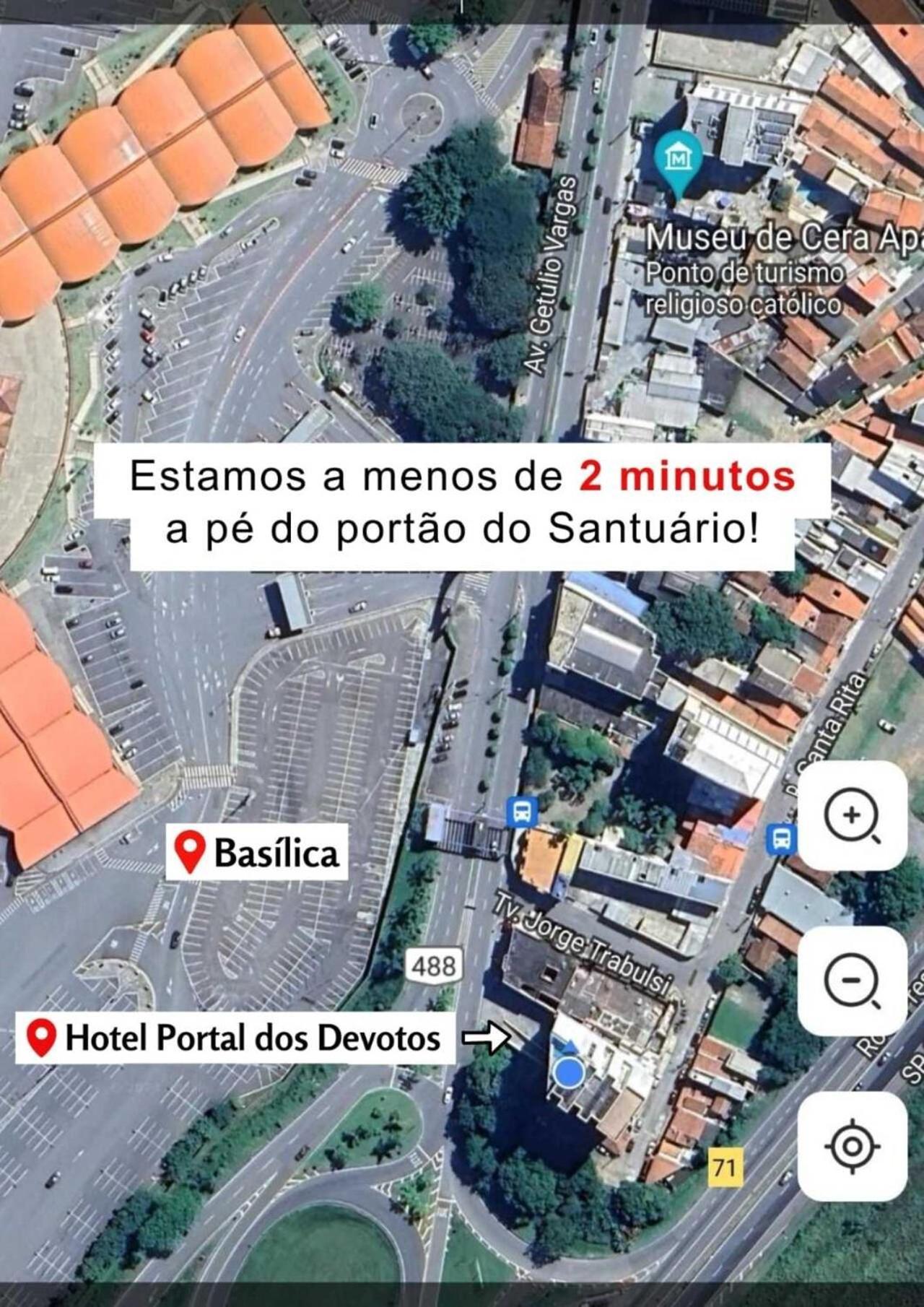Hotel Portal Dos Devotos 阿帕雷西达 外观 照片